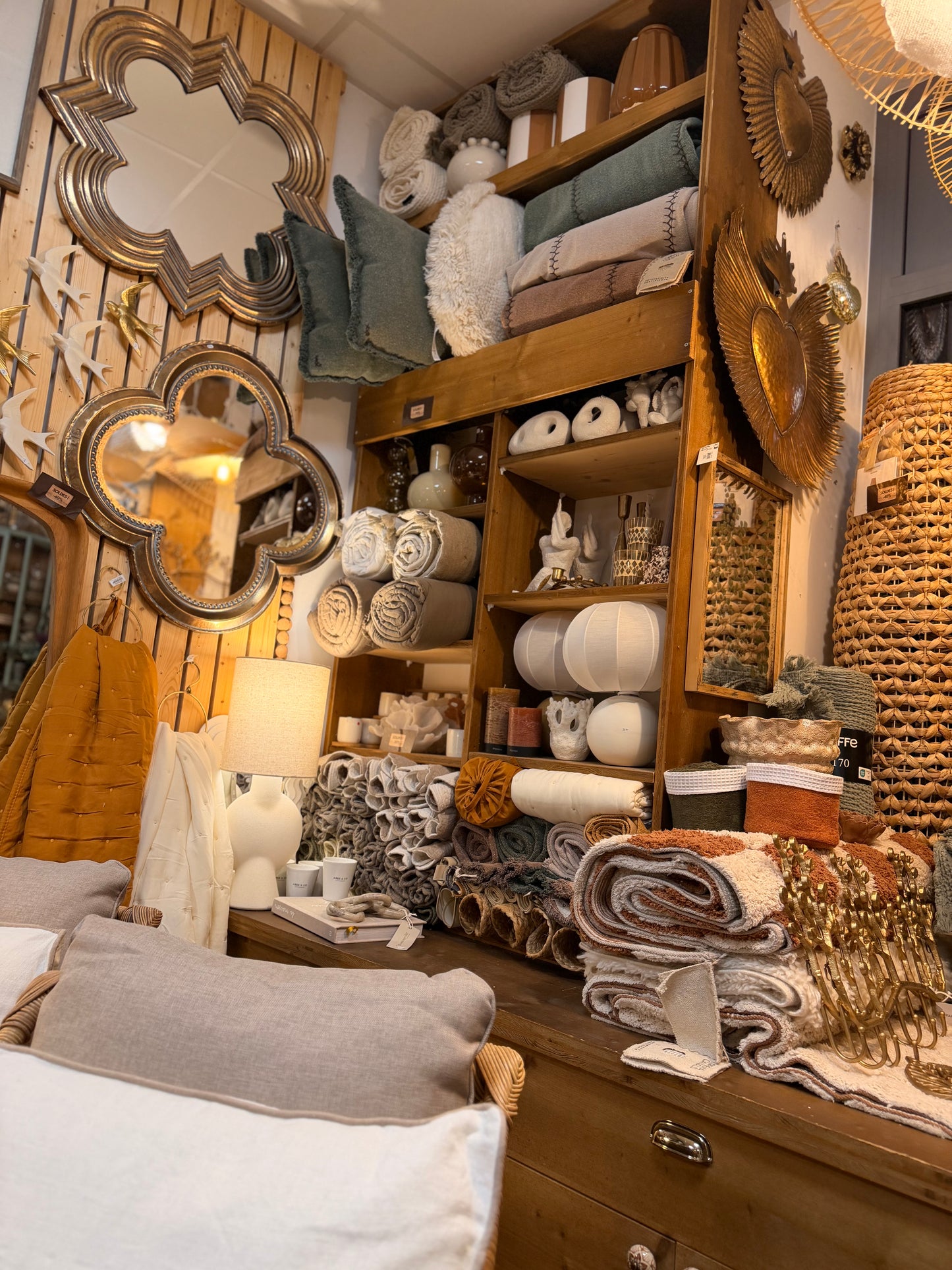 Plaid Palazzo 130x170 jaune moutarde