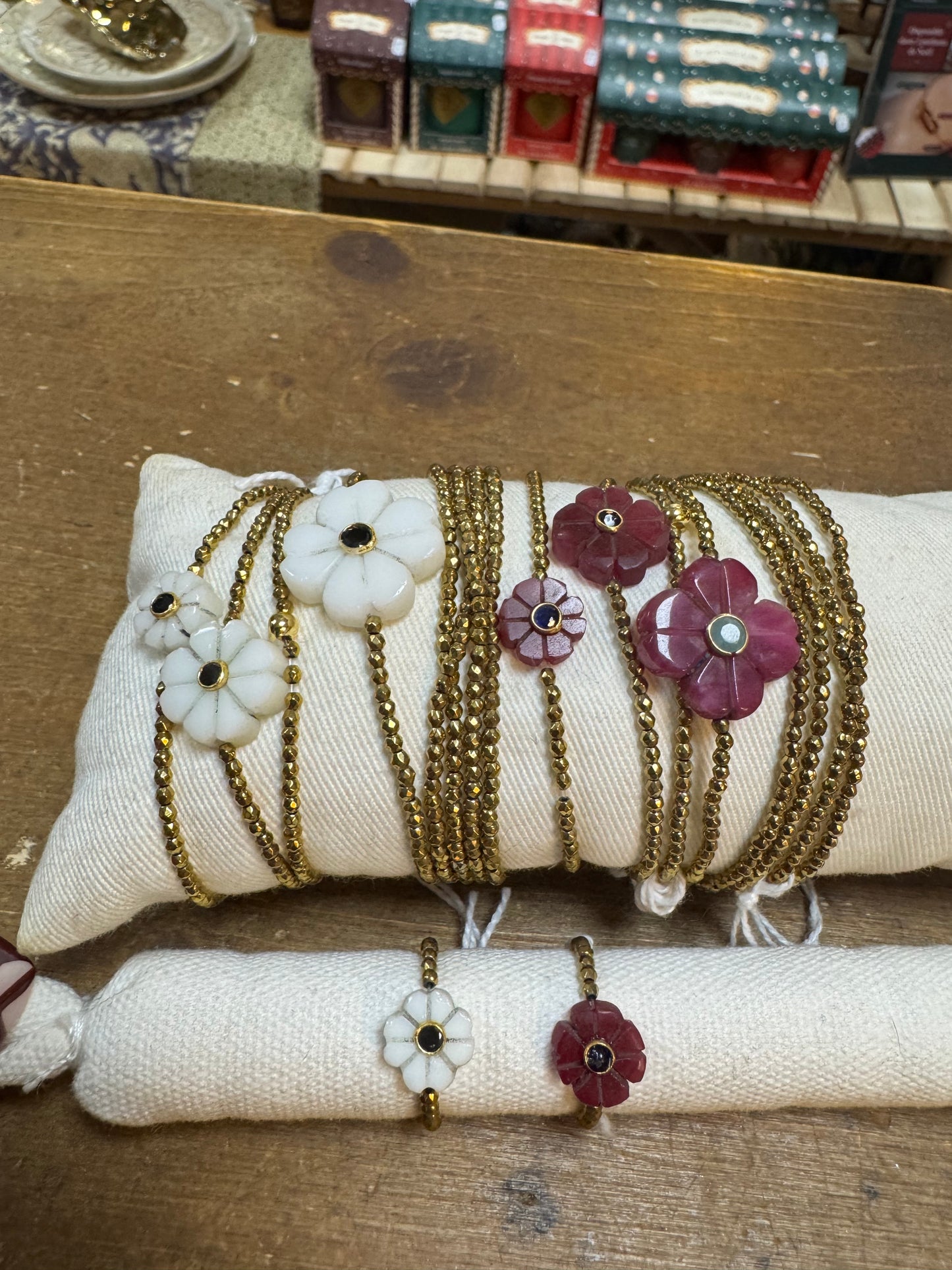 Collection Flower rubis indien