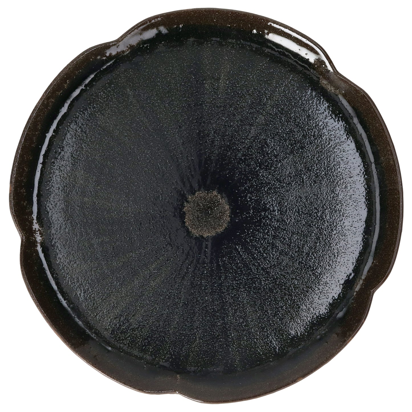 CYCLE - assiette de présentation - grès - DIA 31 x H 2,1 cm - mix de couleurs