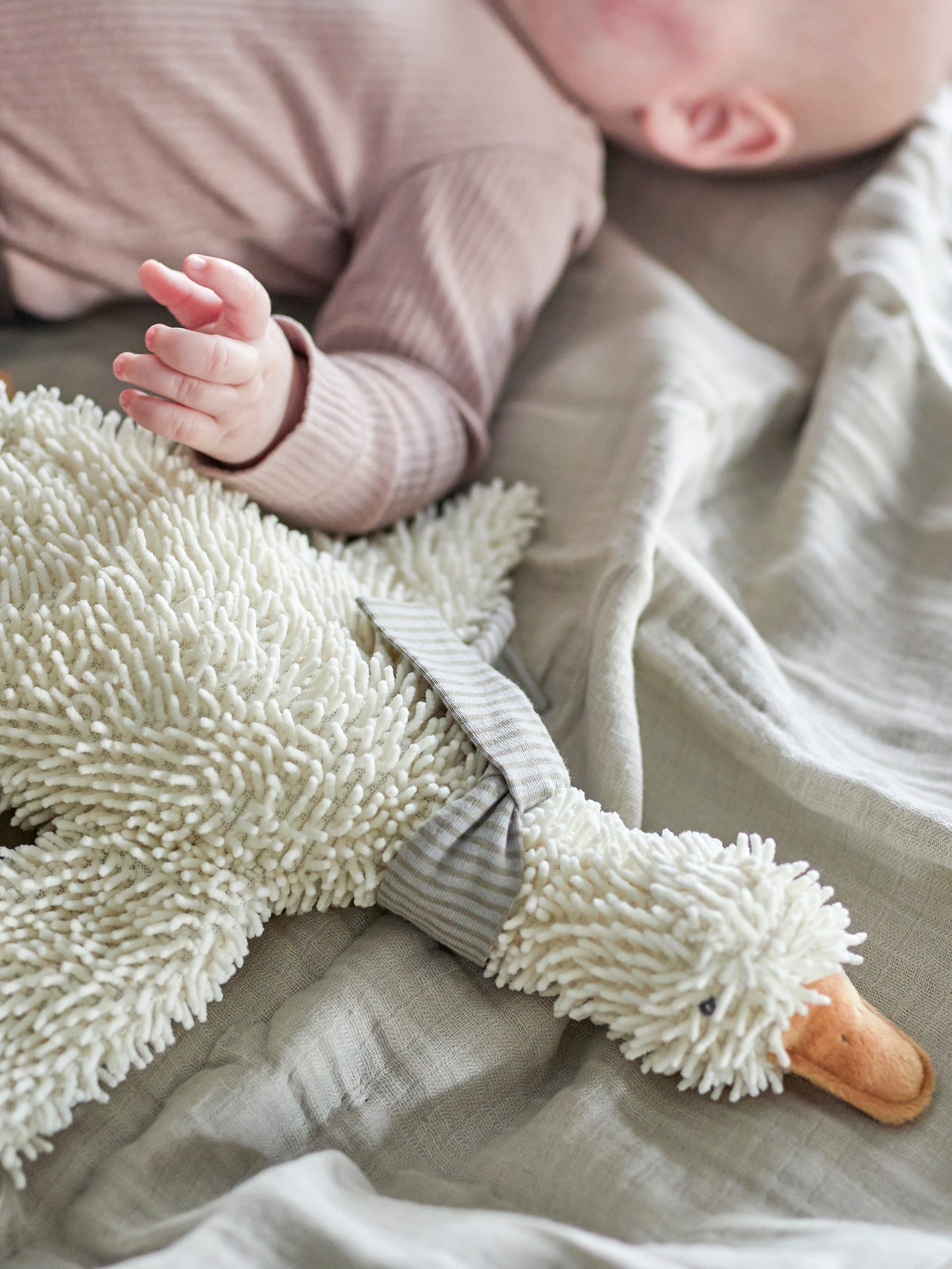 Gaspard Jouet en peluche, Blanc, Polyester