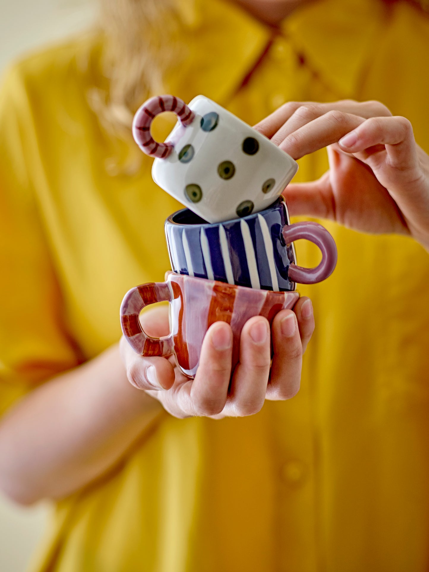 Nini Tasse, Multicolore, Grès