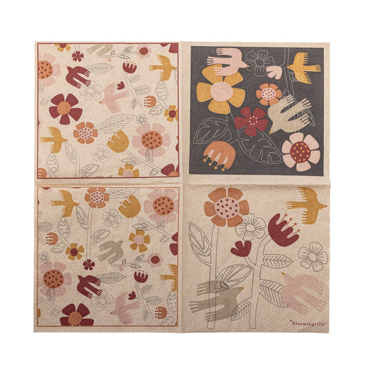 Vivielle Serviette, Multicolore, FSC®Recycled, Paper