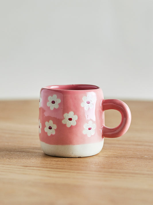 Tasse, Multicolore, Grès -Millie D6xH7 cm