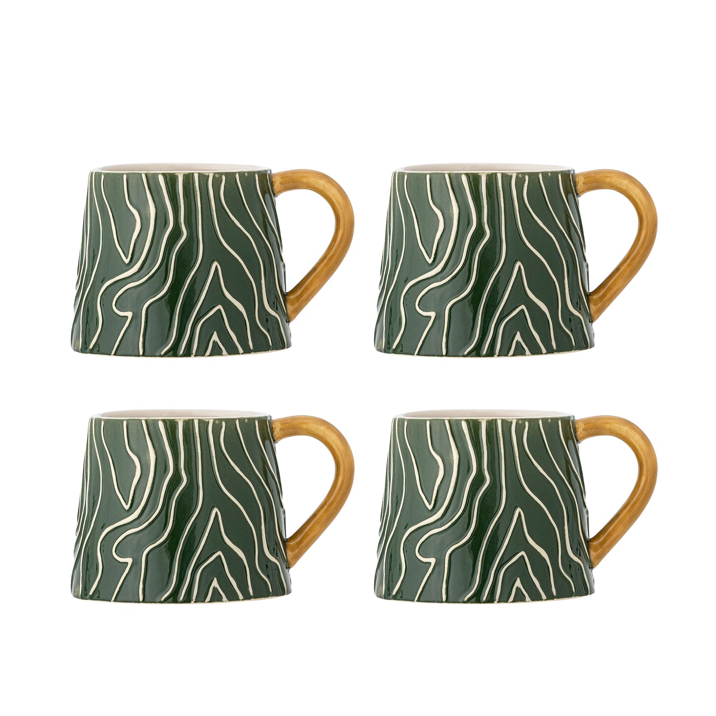 Woodsby Tasse, Multicolore, Grès