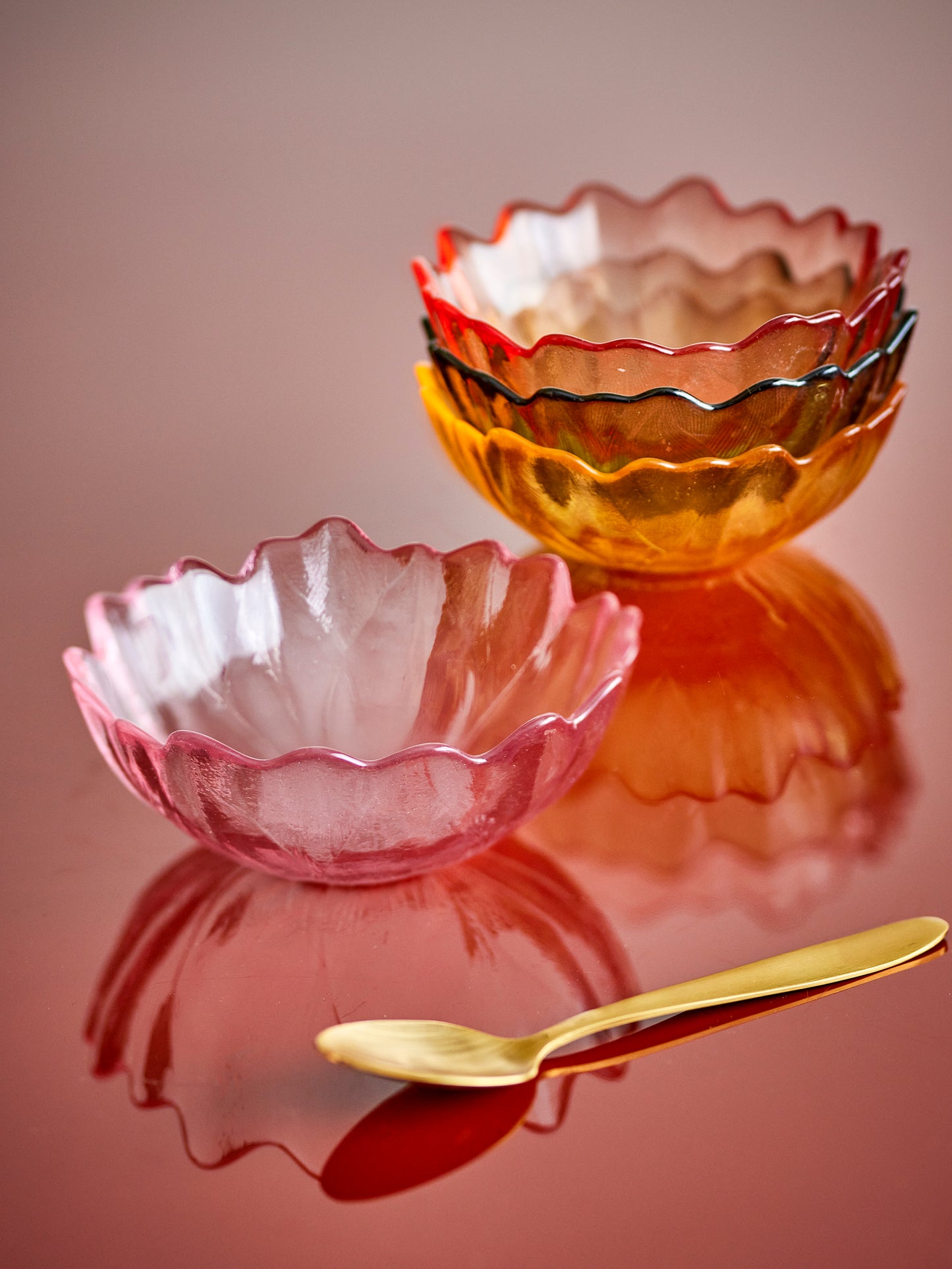 Kana Bol, Multicolore, Verre set de 4