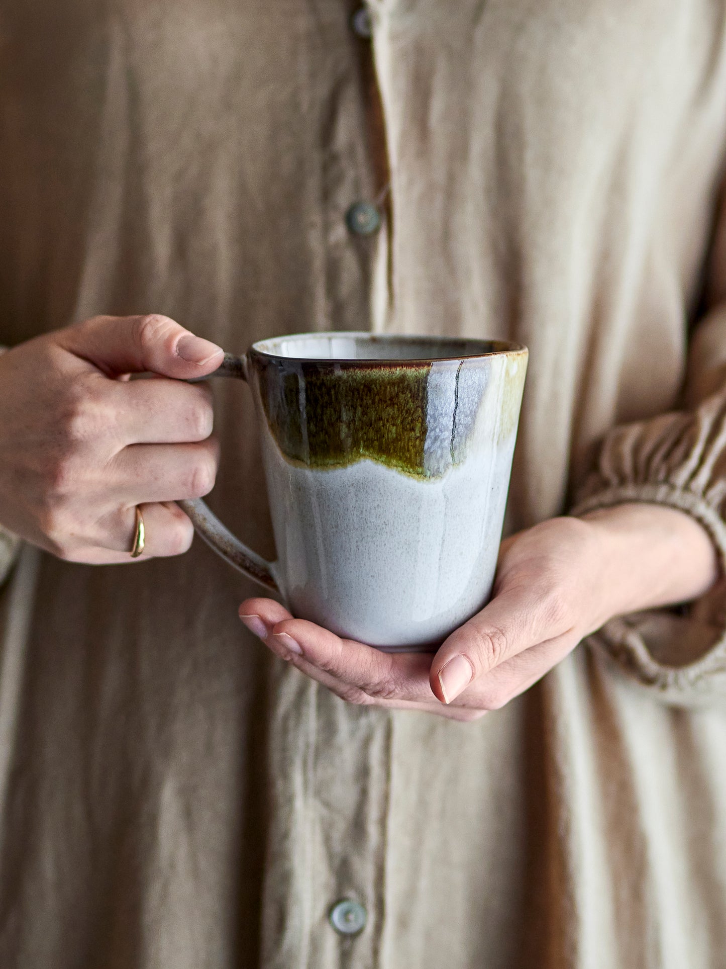 Jules Mug, Verte, Grès
