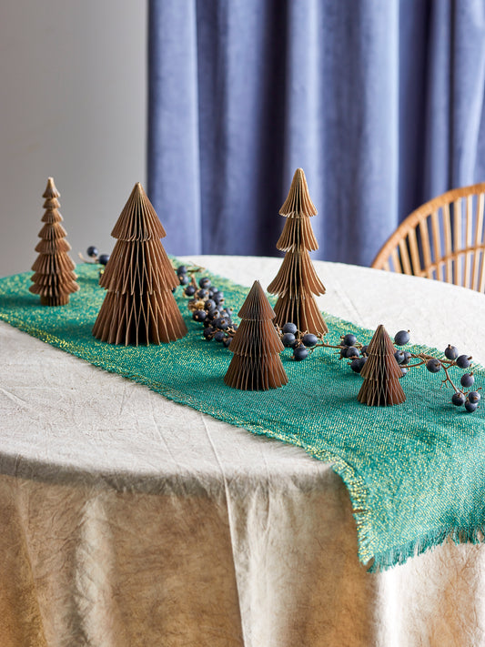 Arbre déco, Marron, FSC®Mix, Paper, Milan  D7,5/12,5/7,5/5/8xH17,5/20/12,5/9/22,5cm, Set of 5