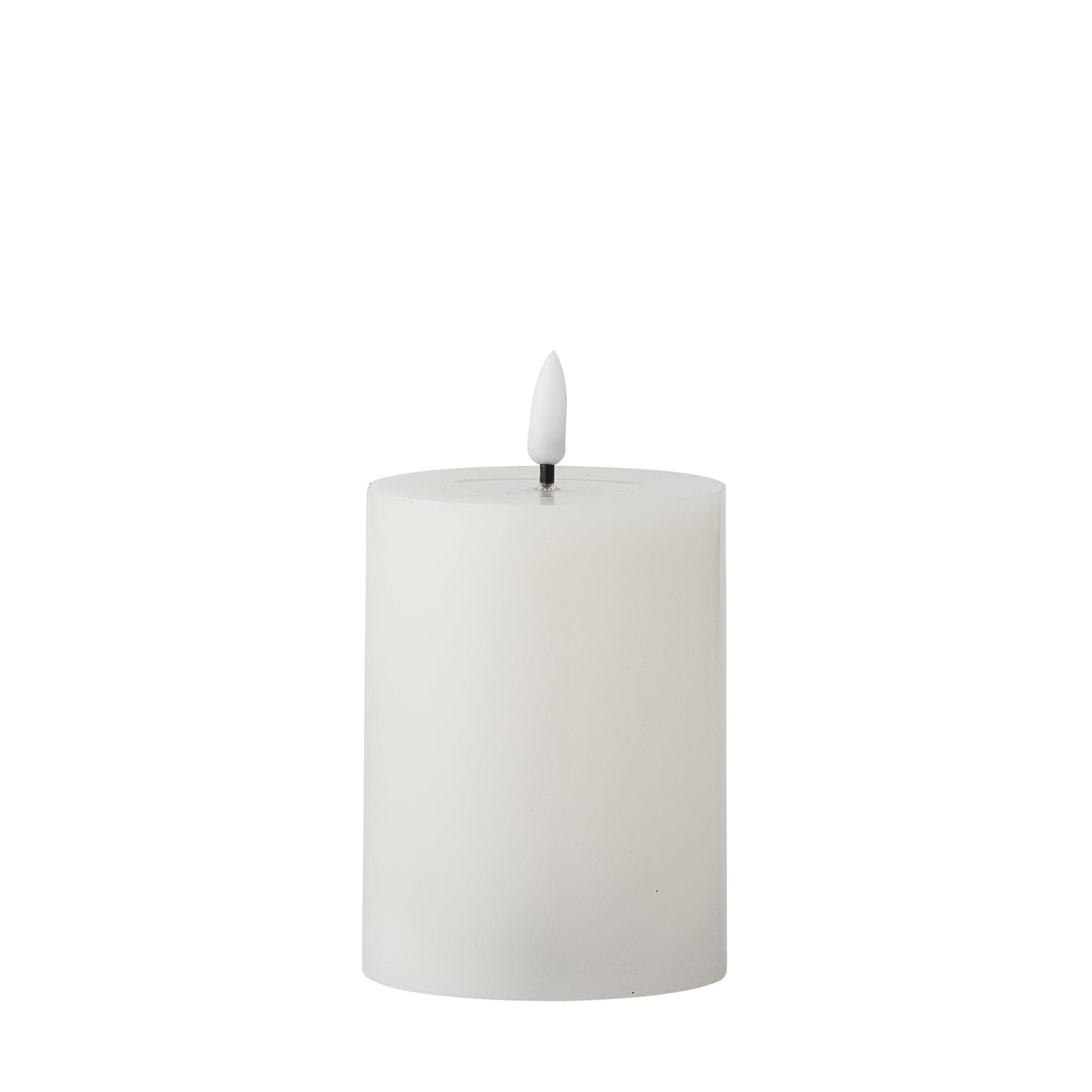 Bougie LED, Blanc, Paraffine - Ponza D7,5xH10 cm