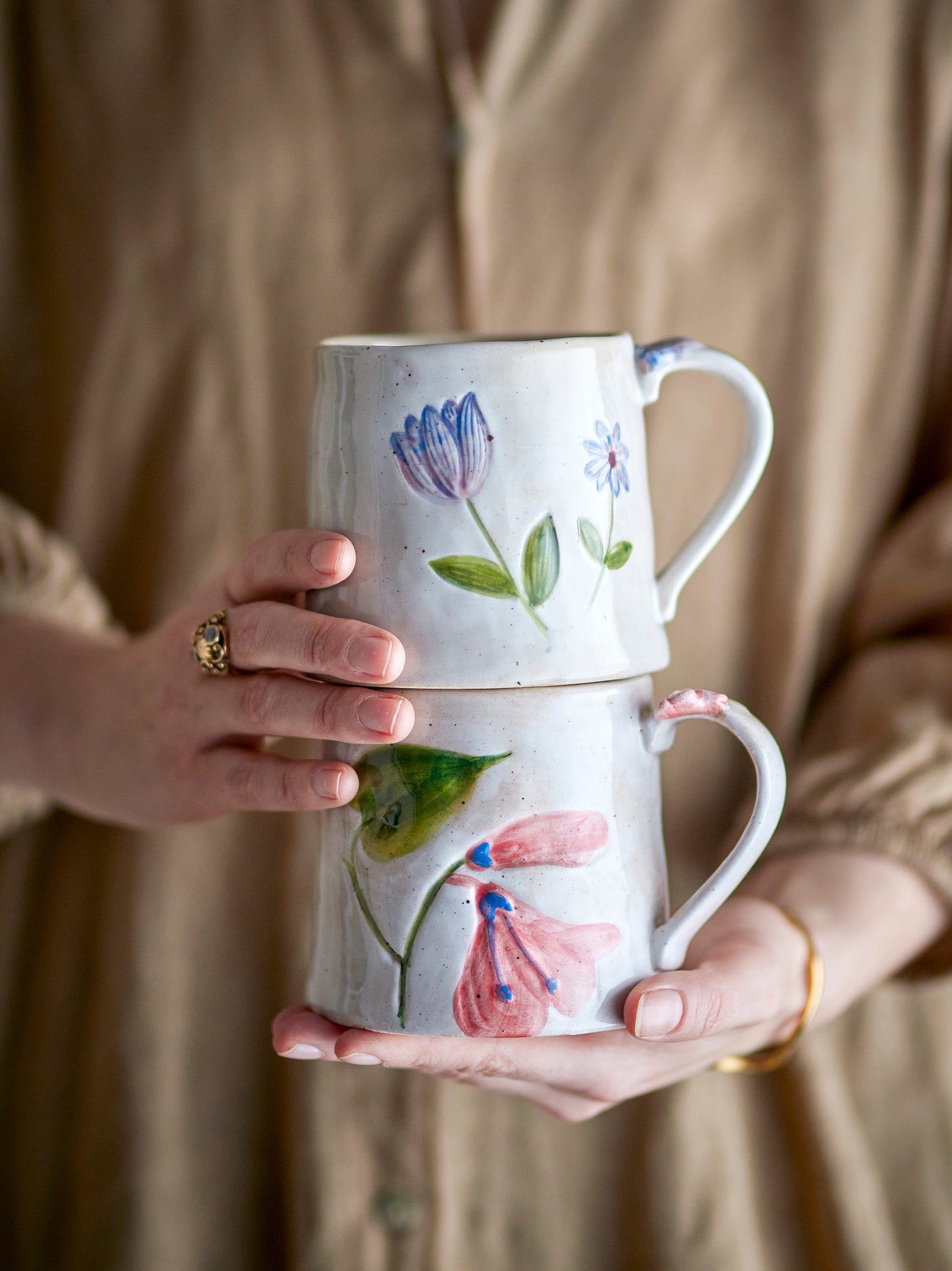 Camilla Mug, Multicolore, Grès