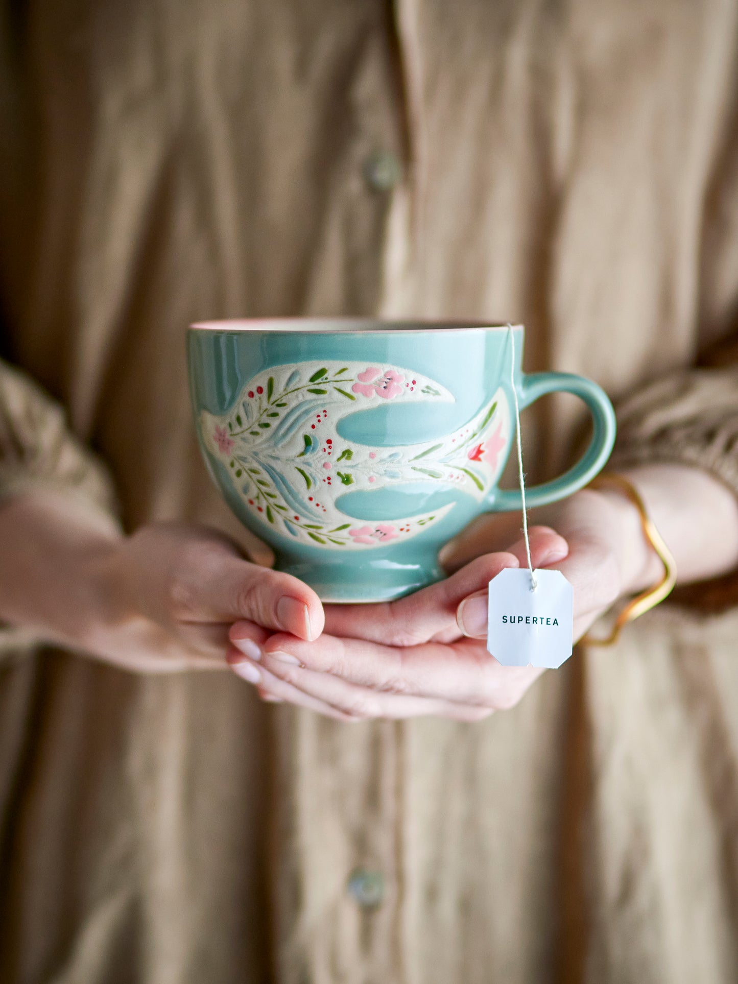 Rosalynde Mug, Verte, Grès