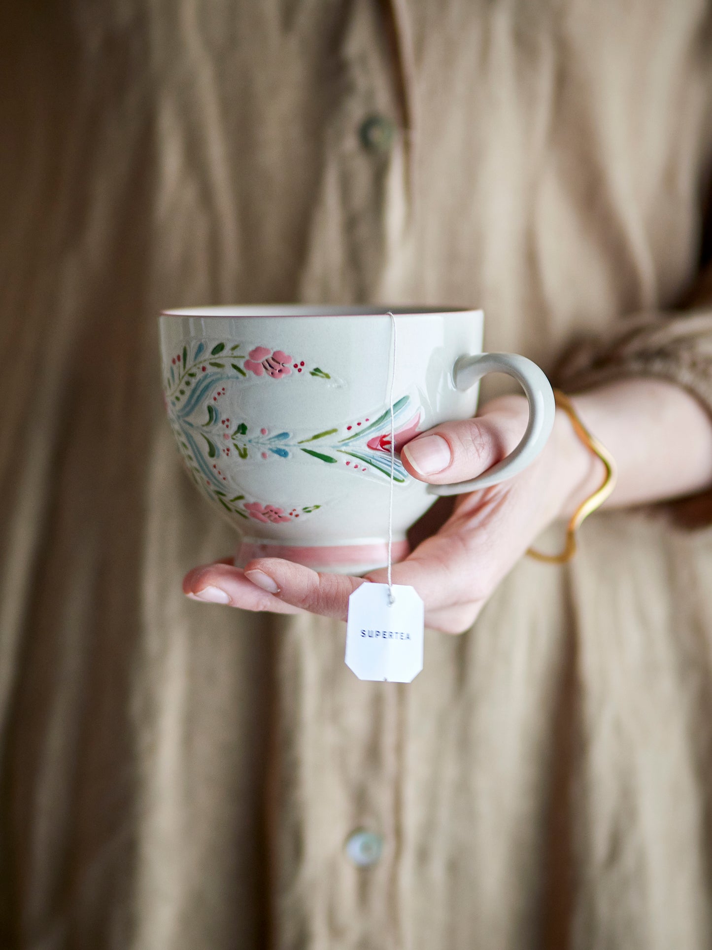 Rosalynde Mug, Blanc, Grès