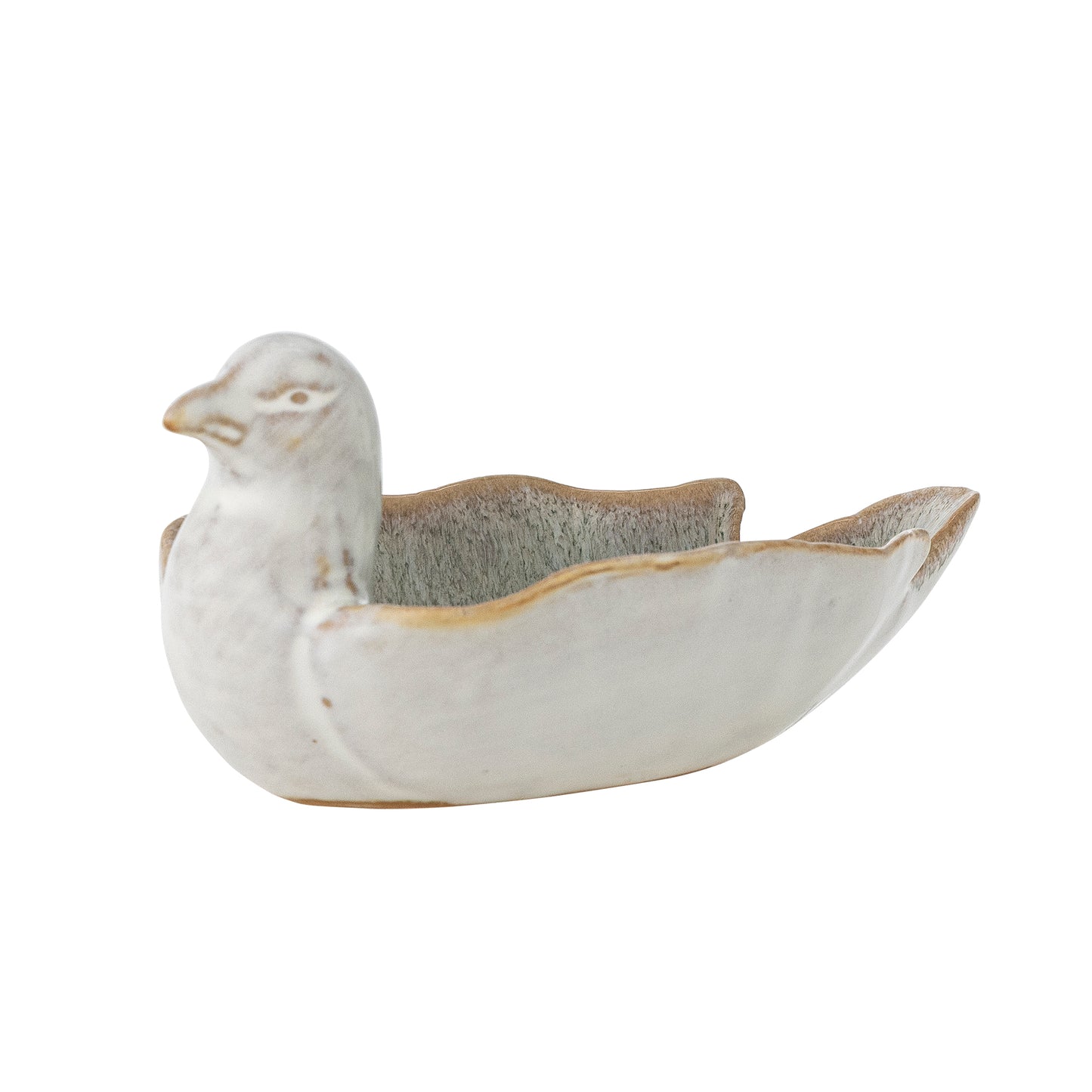 Bol, Verte, Grès - Chirp L13,5xH6xW8,5 cm
