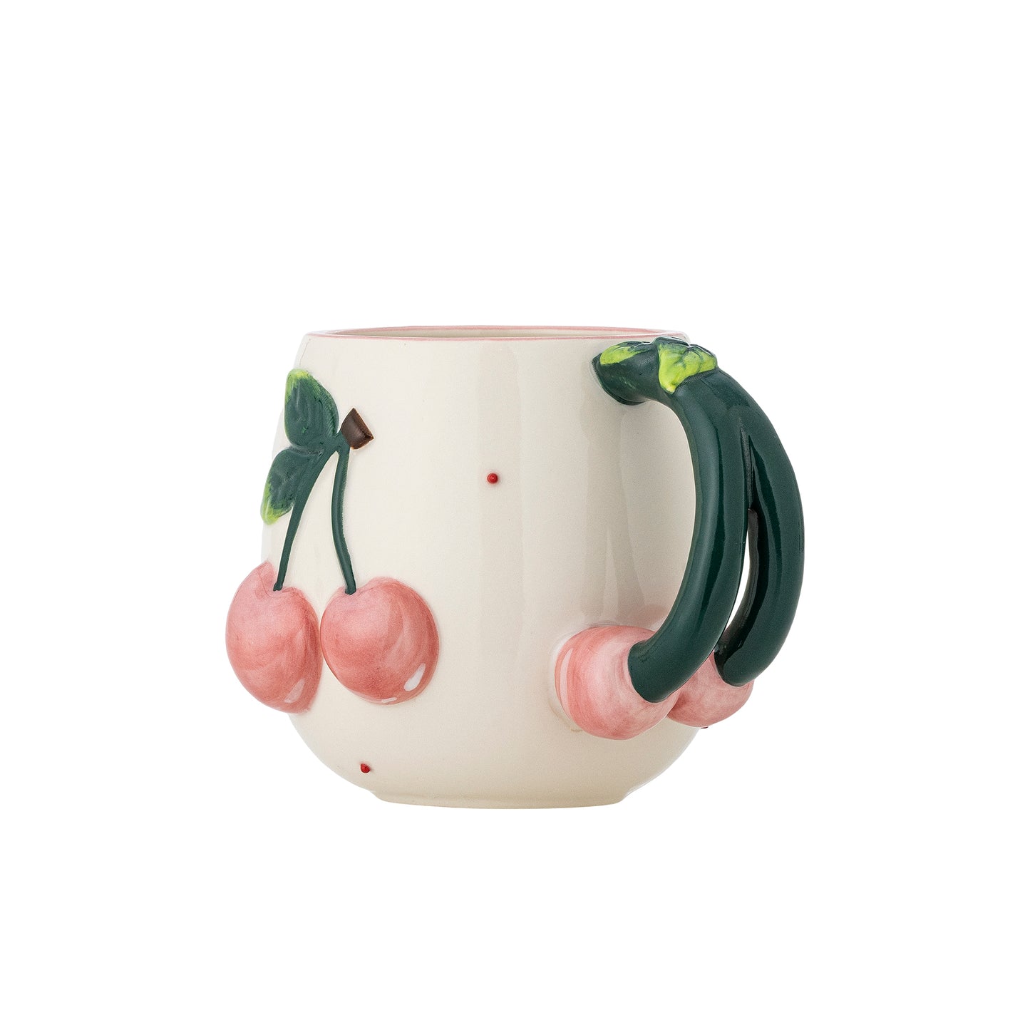 Berrie Mug, Rose, Grès