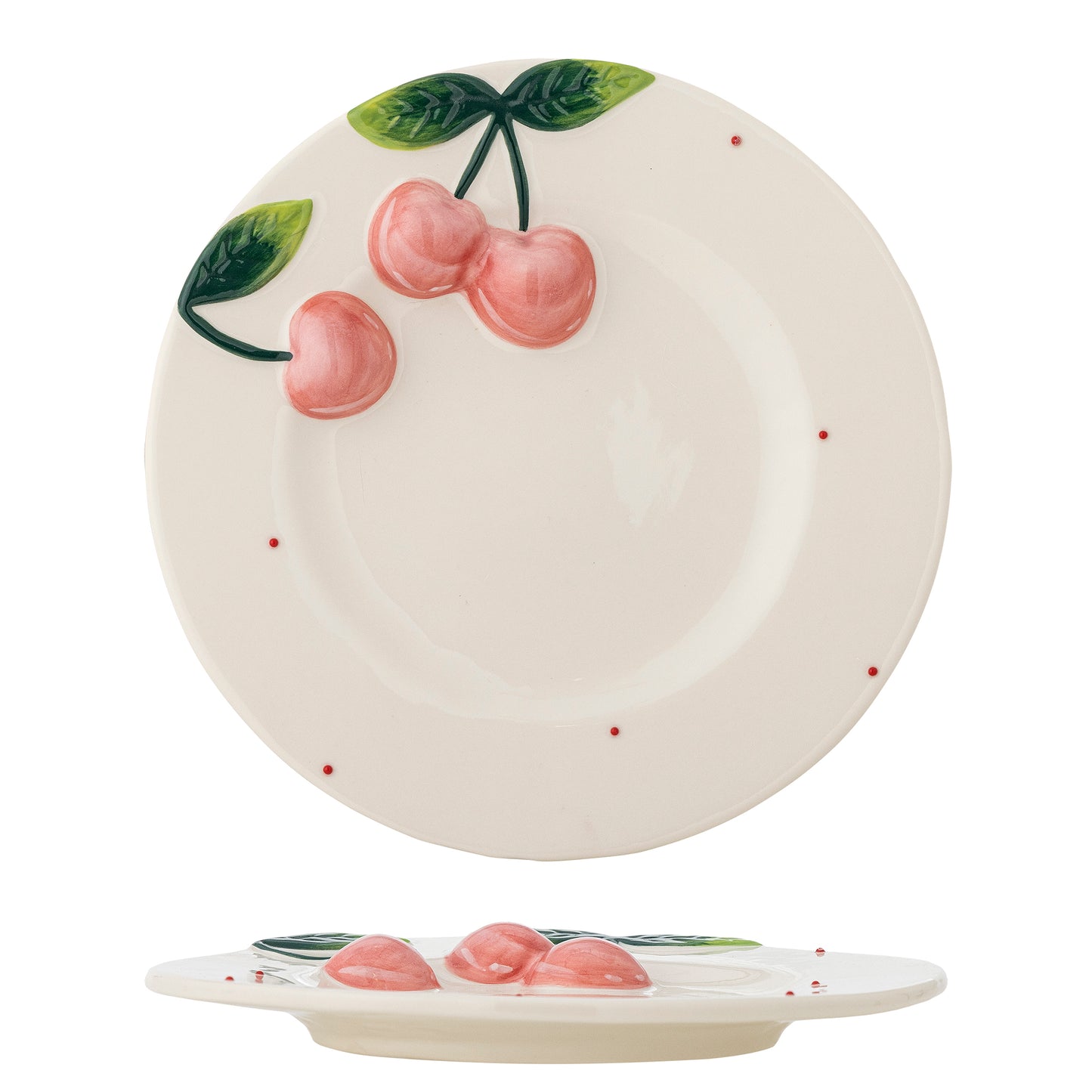 Berrie Assiette, Rose, Grès