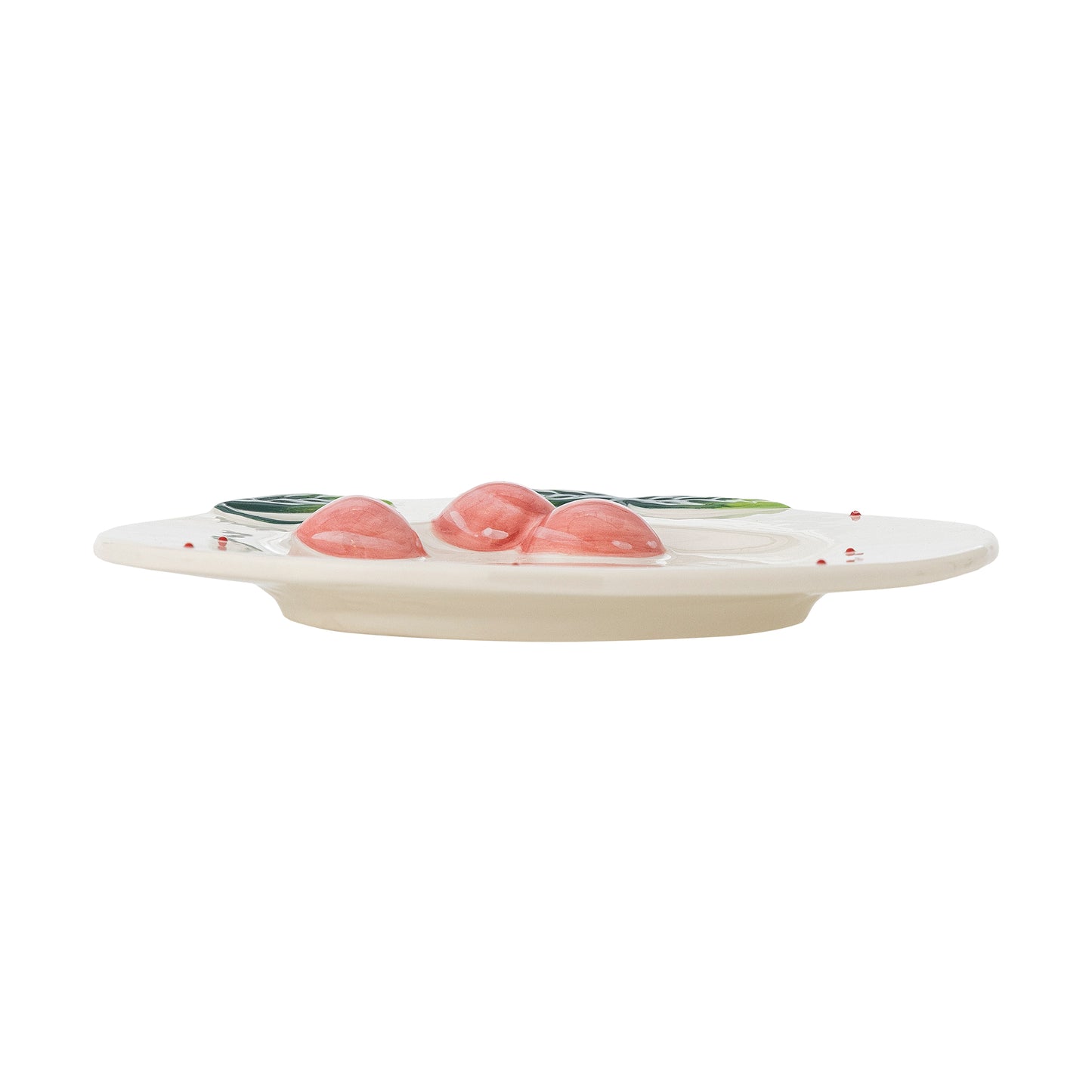 Berrie Assiette, Rose, Grès