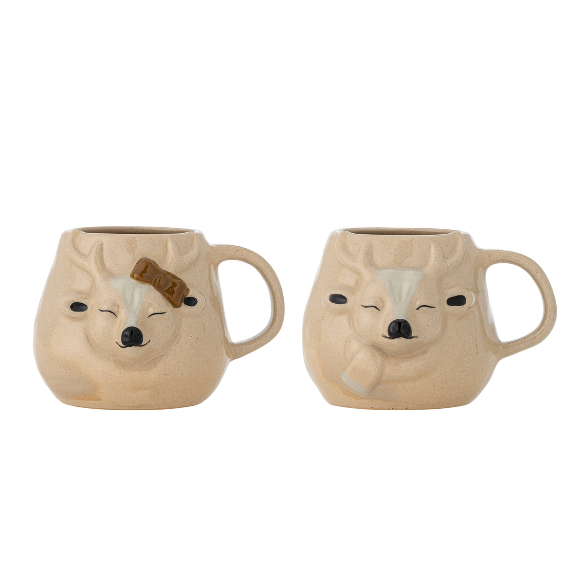 Tasse, Nature, Grès- Rudolph  D12xH9 cm
