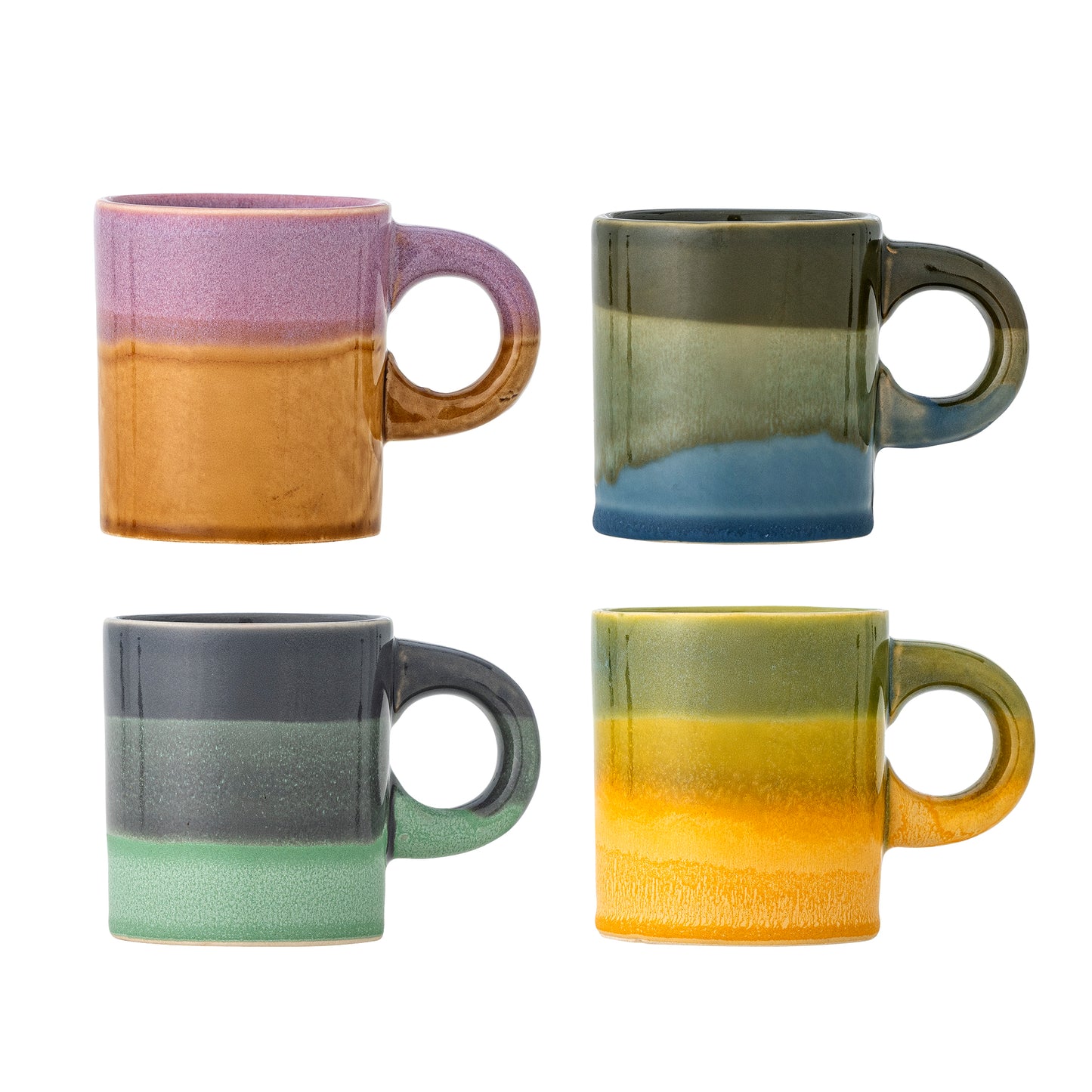 Mug, Multicolore, Grès - Joris D7xH8 cm
