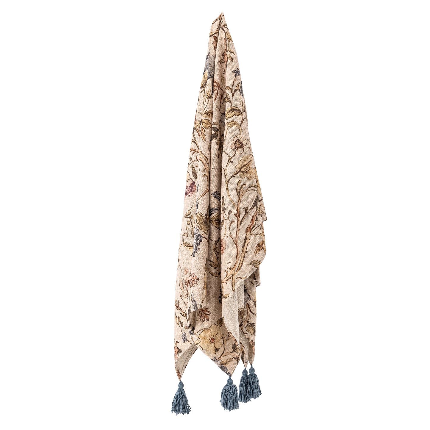 Plaid, Multicolore, Coton - Yoti L152xW127 cm