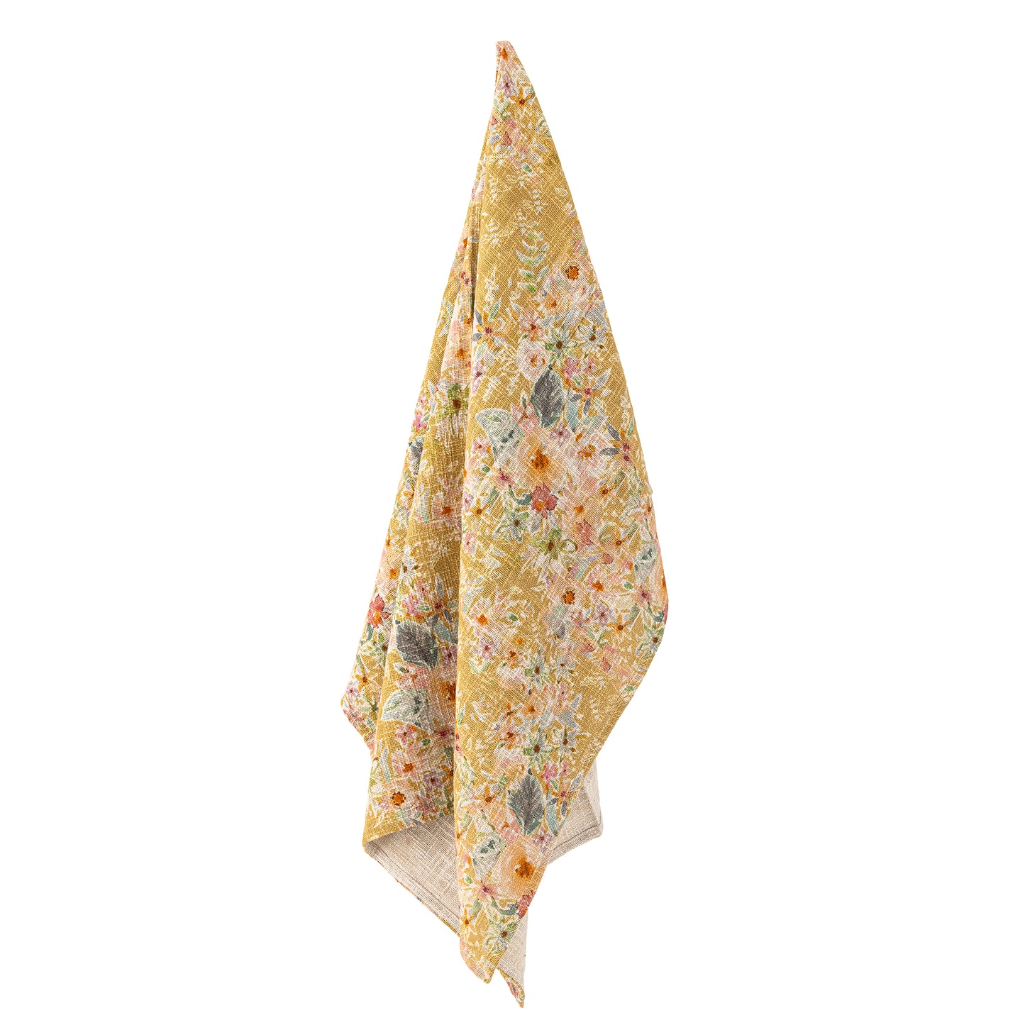 Plaid, Multicolore, Coton - Manoj  L152xW127 cm