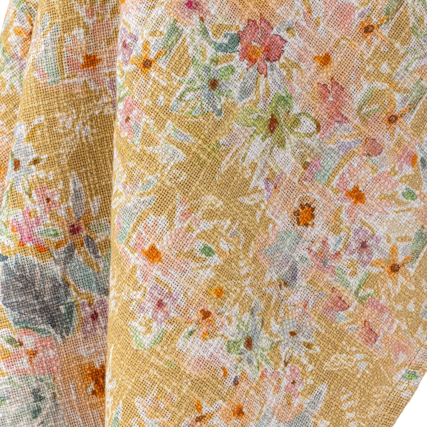 Plaid, Multicolore, Coton - Manoj  L152xW127 cm