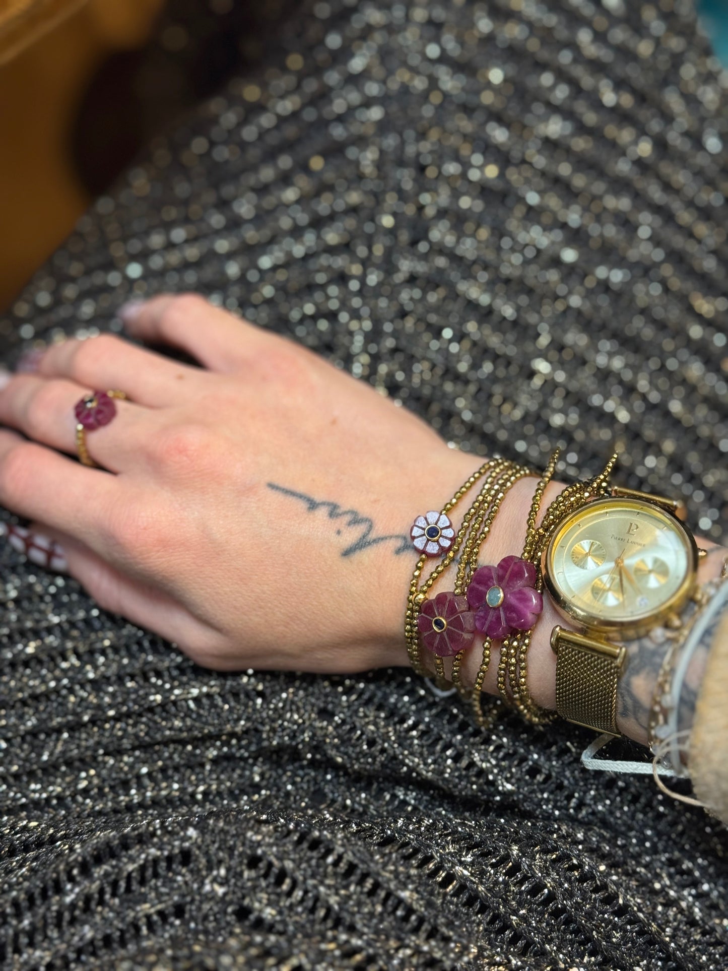 Collection Flower rubis indien