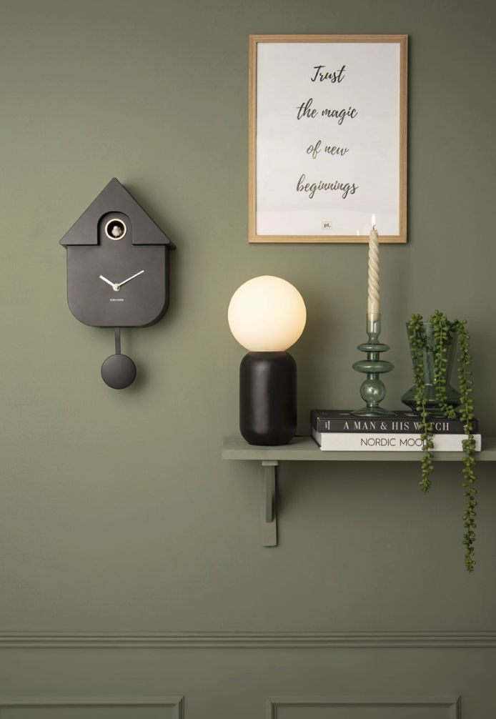 Horloge murale moderne à coucou