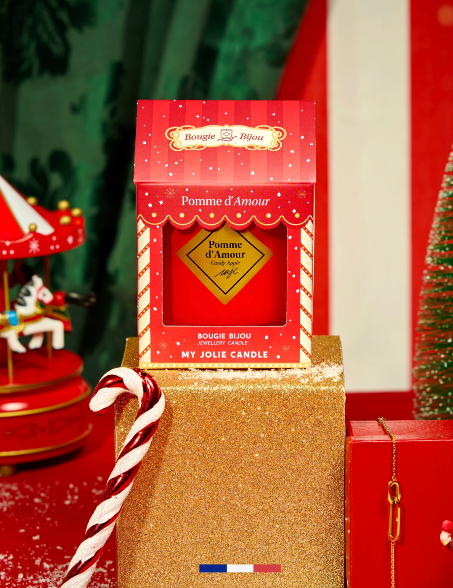 Bougie Pomme d'Amour 180GR avec ou sans bijoux