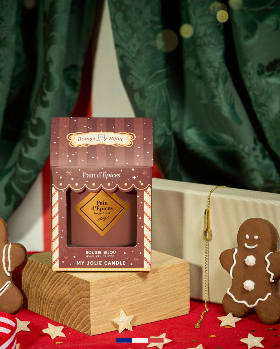 Bougie Pain d'Épices 180GR Avec ou sans bijoux