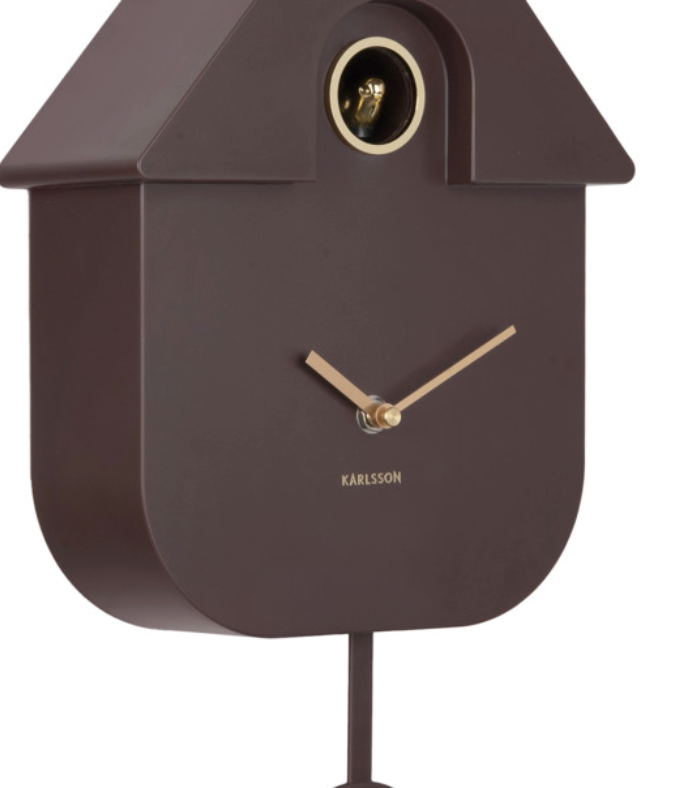 Horloge murale moderne à coucou