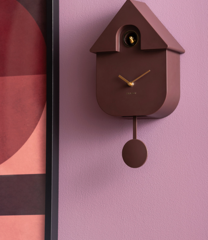 Horloge murale moderne à coucou