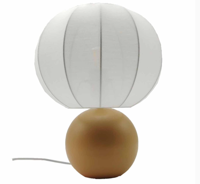 Lampe boulette  D25 H33cm