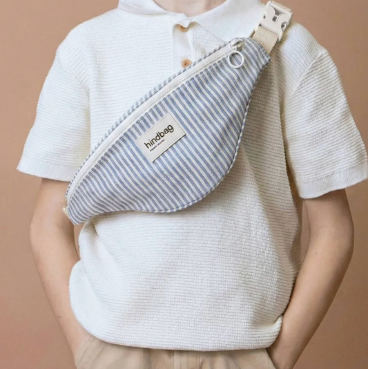 Sac banane Augustin Rayures bleu