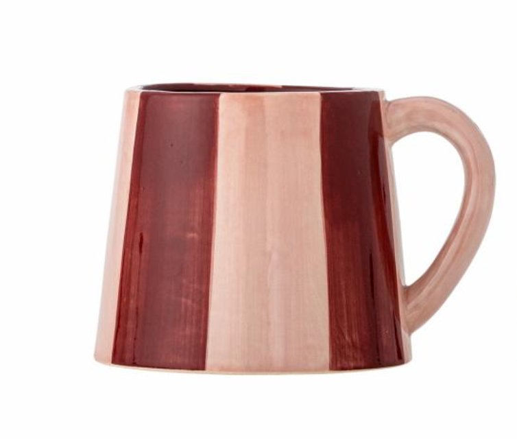 Floki Mug, Rose, Grès