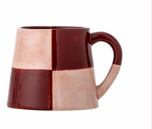 Floki Mug, Rose, Grès