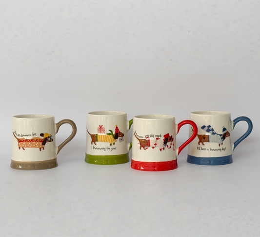 Mug Teckel L9,1 P9 H8cm 32,5cl
