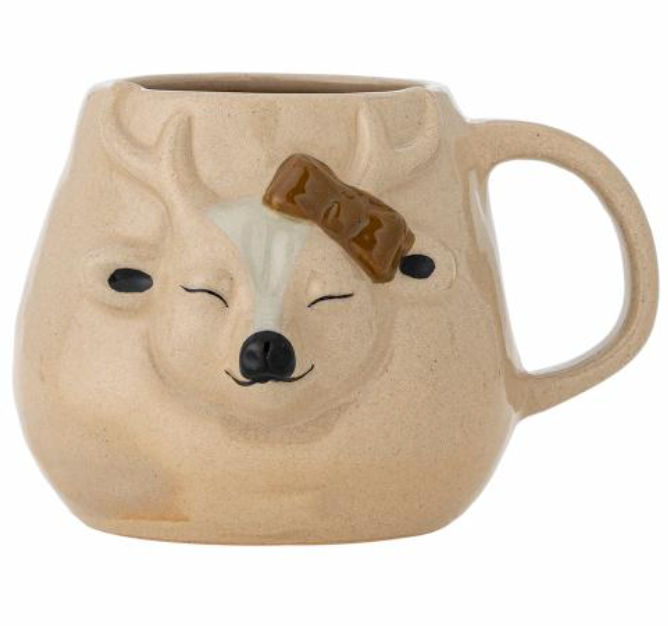 Tasse, Nature, Grès- Rudolph  D12xH9 cm
