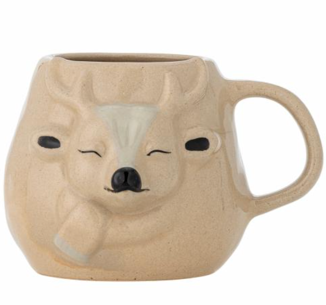 Tasse, Nature, Grès- Rudolph  D12xH9 cm