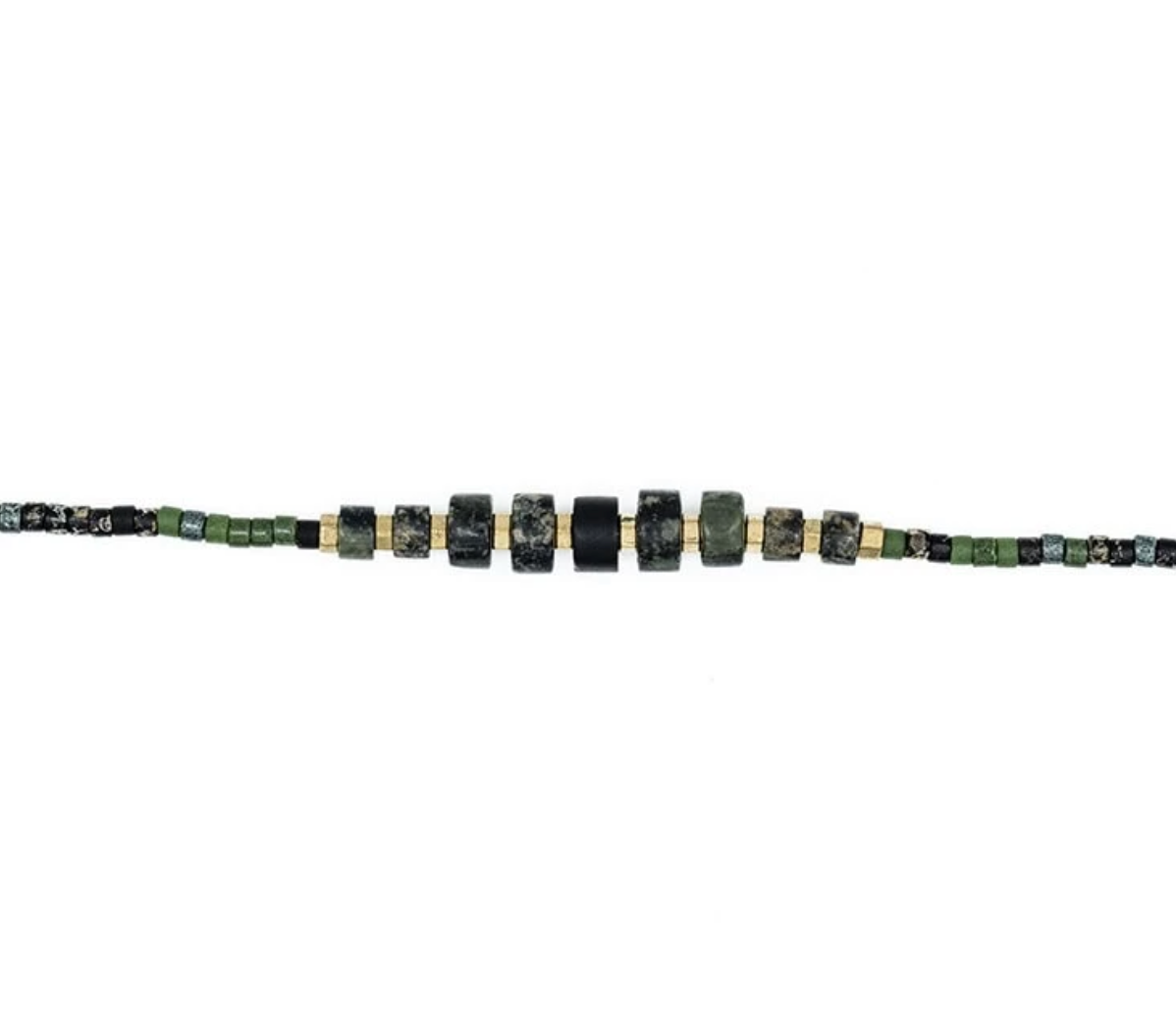 CROCODILE Slim 3 Collier et Bracelet 3 tours