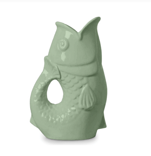 Vase pichet Poisson gm L16,5 P11 H25,3cm