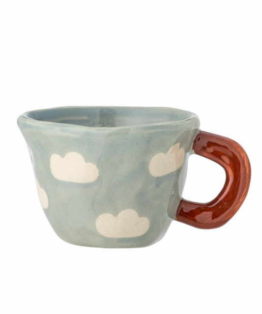 Nini Tasse, Bleu, Grès