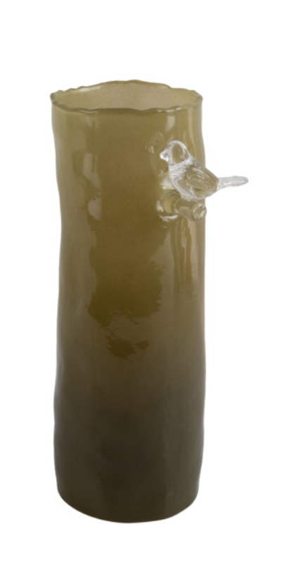 Vase Oiseau sur Branche Grand