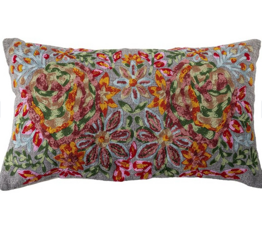 Chieri Coussin, Rouge, Coton