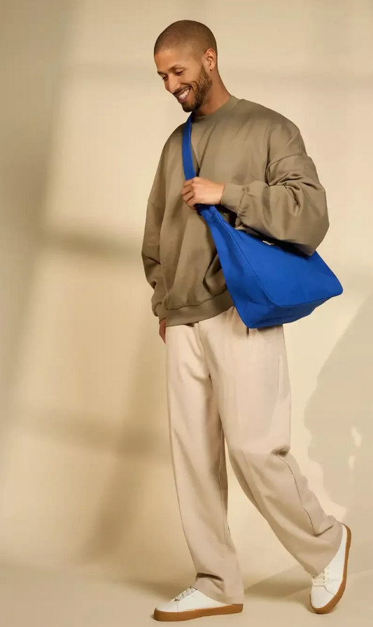 Sac hobo Claire Bleu électrique
