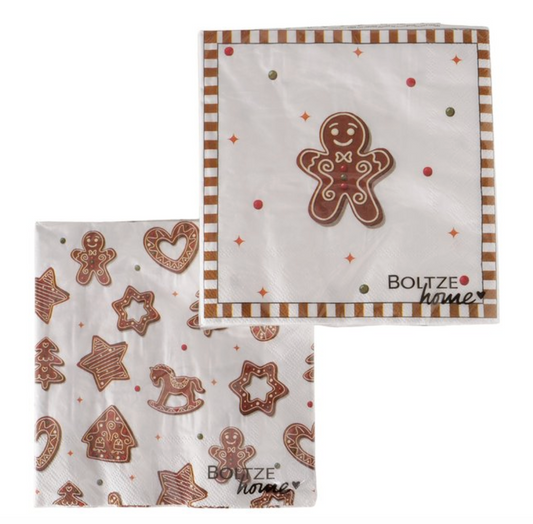 Serviettes Ginger, 20 pièces