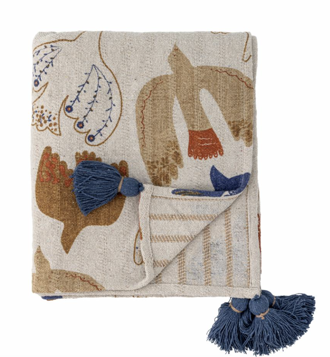 Anniversary Plaid, Multicolore, Coton recyclé