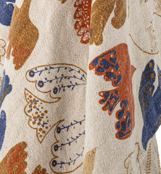 Anniversary Plaid, Multicolore, Coton recyclé