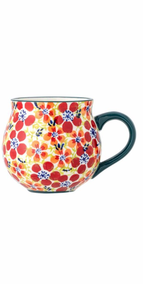 Florist Tasse, Multicolore, Grès