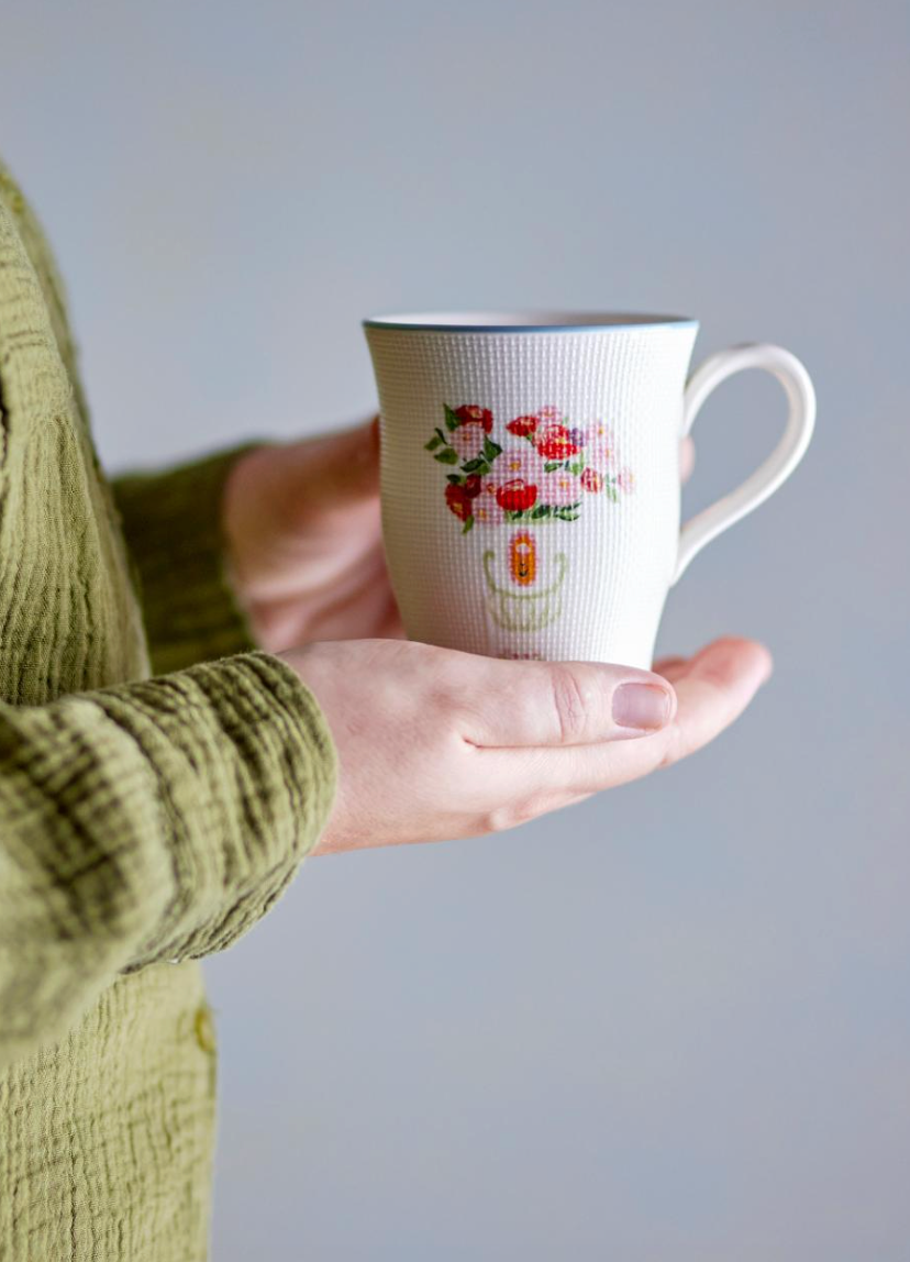 Dorothy Mug, Blue, Grès