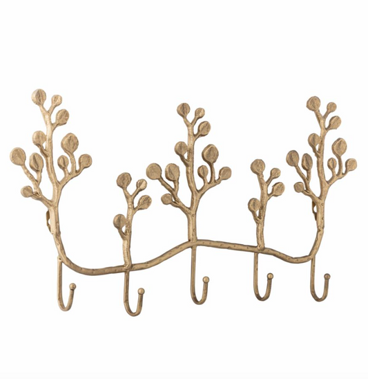 Padova Porte-manteaux, Brass, Métal