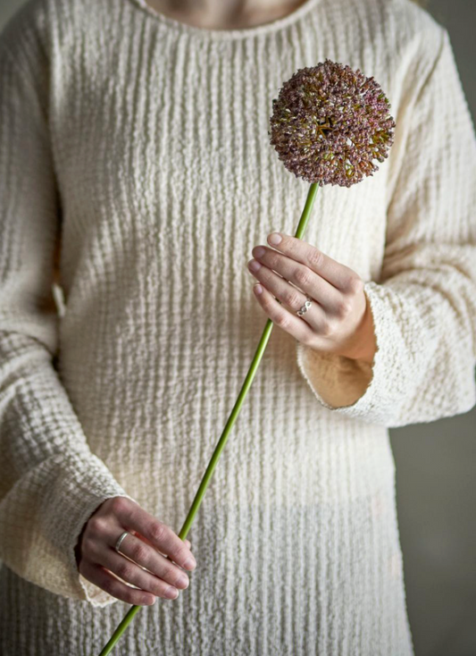 Allium Tige, Marron, Fleurs artificielles